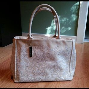 *FINAL REDUCTION* Canvas Oscar de la Renta Handbag