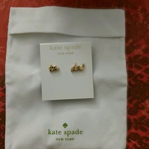Kate Spade earrings NWT