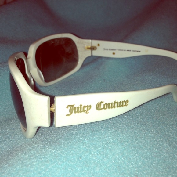 White juicy couture sunglasses