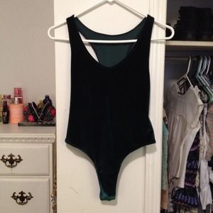 AA emerald green velvet