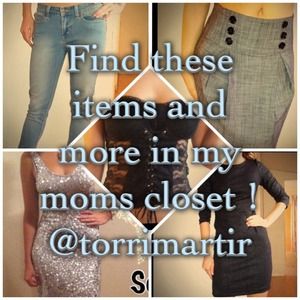 Items are now in my mom's closet!