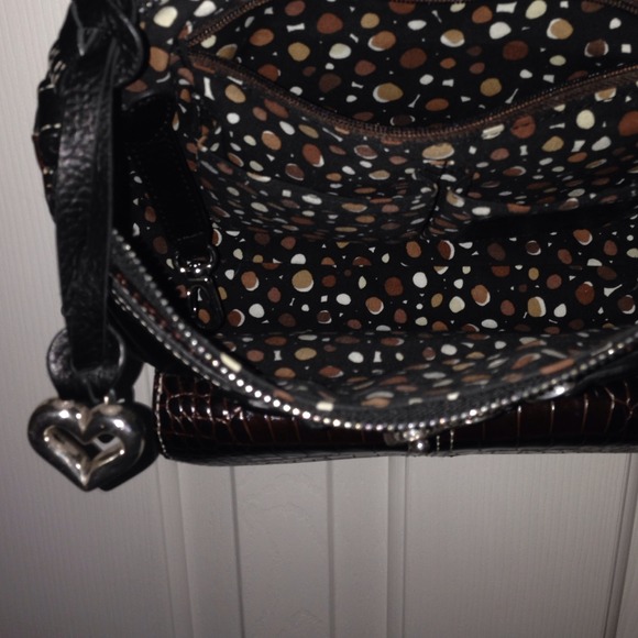 Black and brown Brighton shoulder bag - Picture 4 of 4