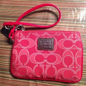 Coach wristlet