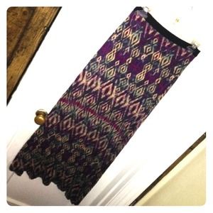 Free people maxi skirt