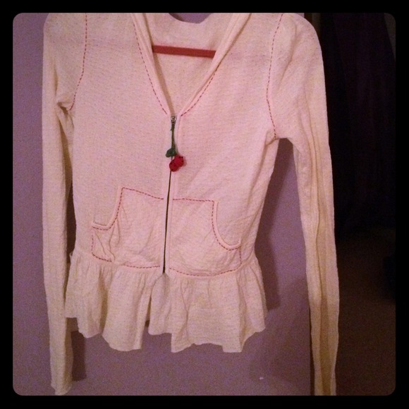 Anthropologie "Moth" Strawberry shirt