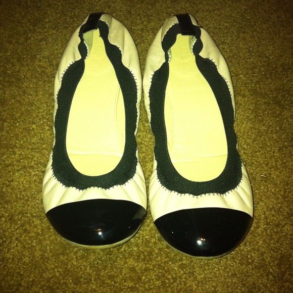 J. Crew Shoes - J Crew Captoe Flats
