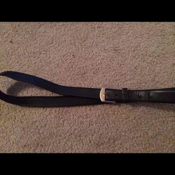 Black Yves Saint Laurent belt