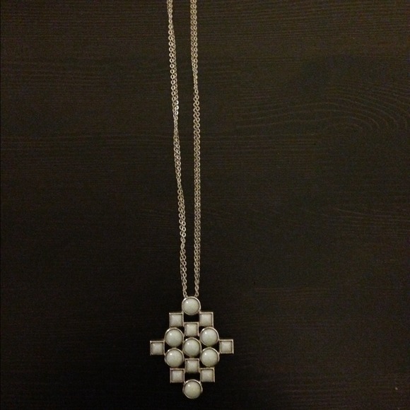 ✨✨SOLD✨✨ Lia Sophia silver and teal necklace
