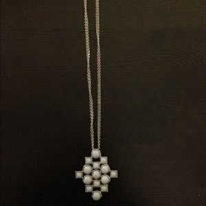 ✨✨SOLD✨✨ Lia Sophia silver and teal necklace