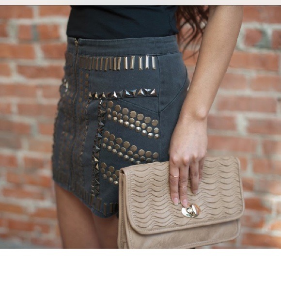 SOLD Studded skirt
