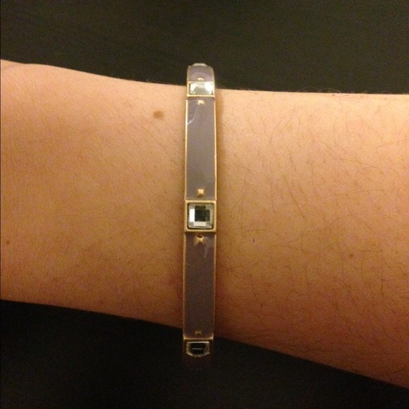 Lia Sophia purple bangle bracelet