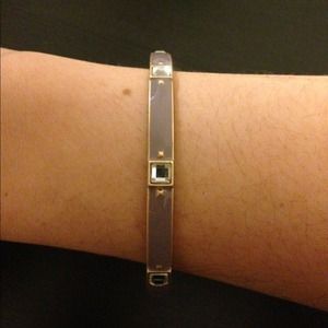 Lia Sophia purple bangle bracelet