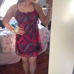 New Pink and Purple Roxy dress