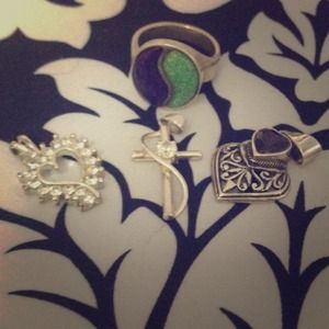 Charms and a ring