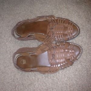 Brown sandals