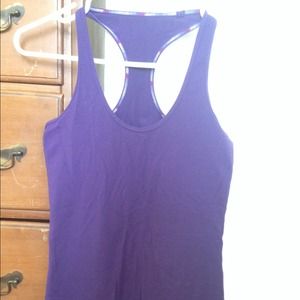 Lululemon cool racerback- dark purple