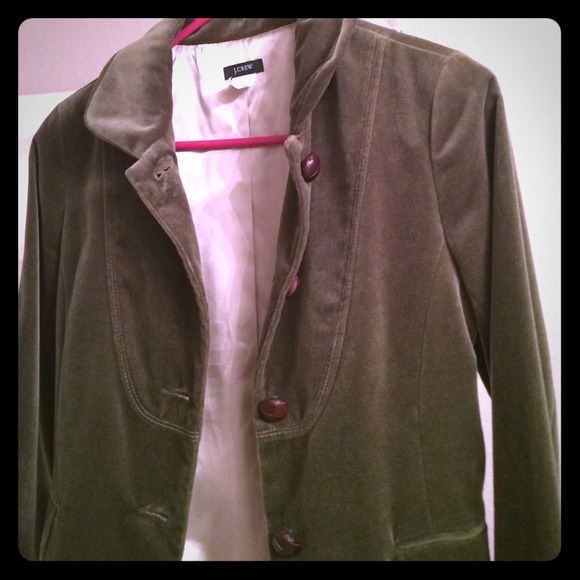 J.Crew Size 4 Velvet Women's Blazer