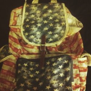 American flag backpack 🇺🇸
