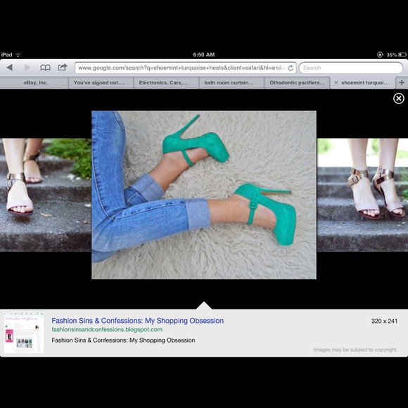 Shoemint shoes size 7 mint color