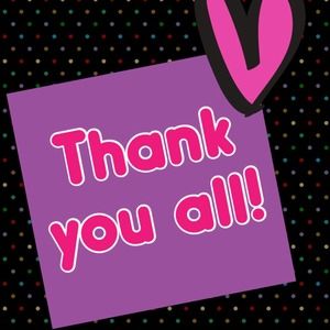 Thanks to all my customers!
