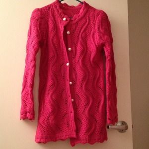 Bright red jacket