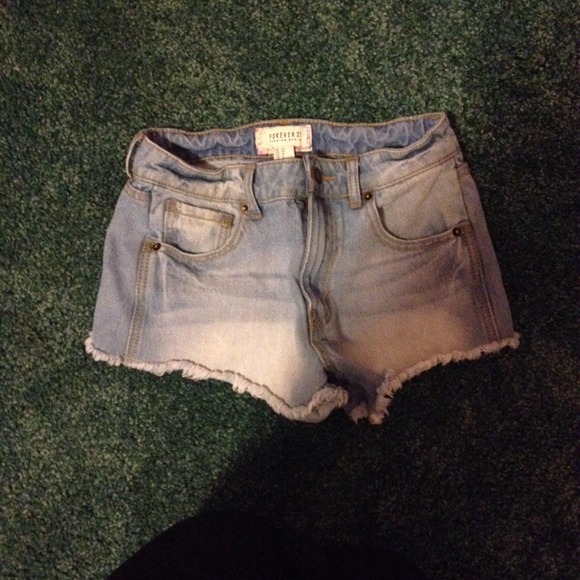 High waisted shorts