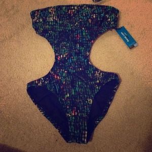 Multicolor monokini