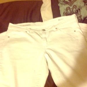 White skinny jeans (slim straight) 31/12 longs