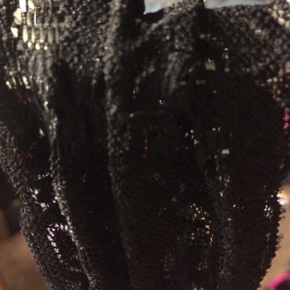 Printed and lace triangle tank - Picture 4 of 4