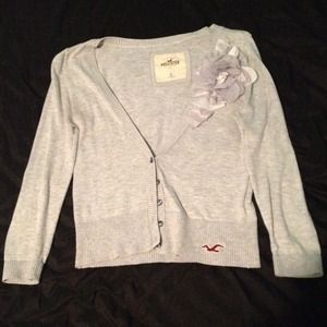 Grey Hollister Sweater