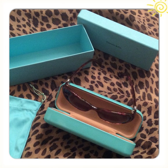 Tiffany & Co. Accessories - Authentic Tiffany & Co. Sunglasses w/Bling
