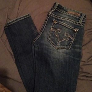 Size 0 Short Rerock Express Jeans