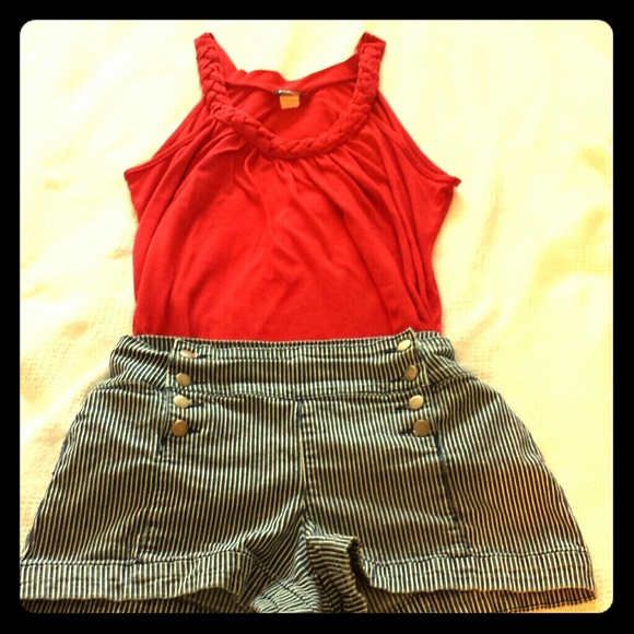High waist shorts