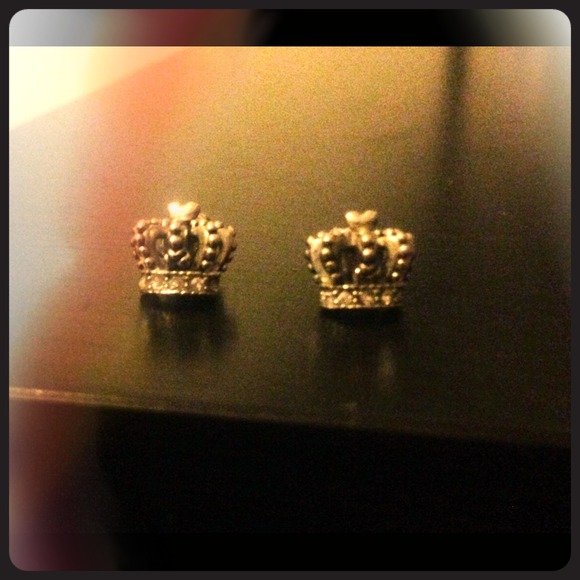 juicy couture crown Earrings