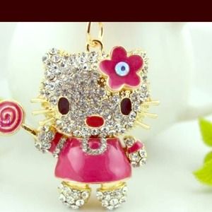 Kitty purse charm !
