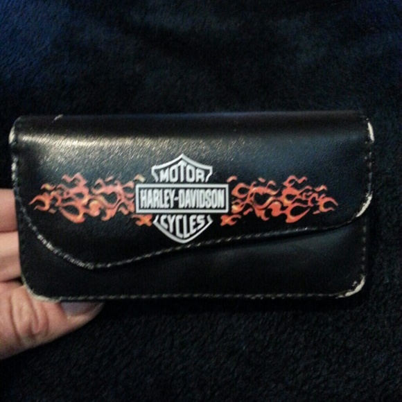 Sold !!!  Harley cell phone holder with belt clip