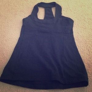 Black lululemon size 4 tank with built in bra