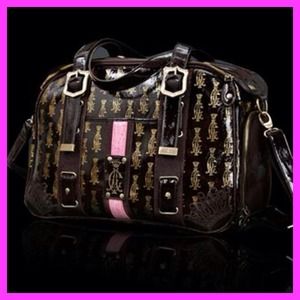 Monogram Christian Audigier Dog Carrier