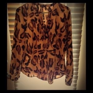 Cheetah print top