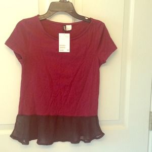 H&M crop tee