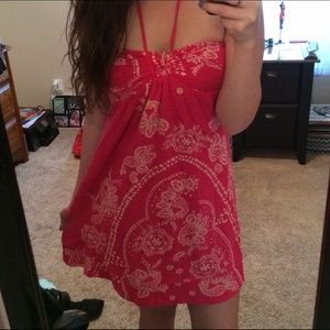 Pink summer dress
