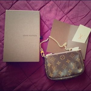 HOLD FOR PUGMOM3 - Authentic LV Mini Pochette
