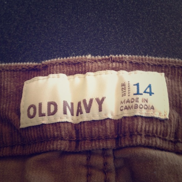 Brown cords