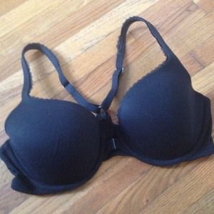 VS Body by Victoria black racer back Demi bra, 34D