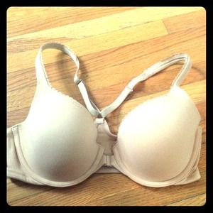 VS Body by Victoria racer back Demi bra - nude 34D