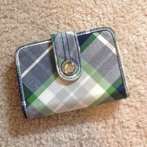 Aeropostale plaid wallet