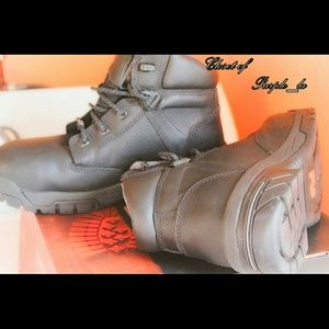 MENS TIMBERLAND PRO HELIX WTP 6" WATERPROOF BOOTS