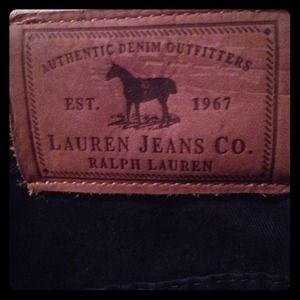 Black Lauren Jeans Co. By Ralph Lauren