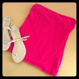 **2 for $7** Express Pink Tube Top