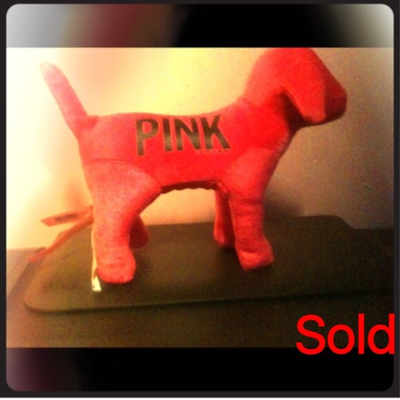 Pink love Victoria Secret Love dog